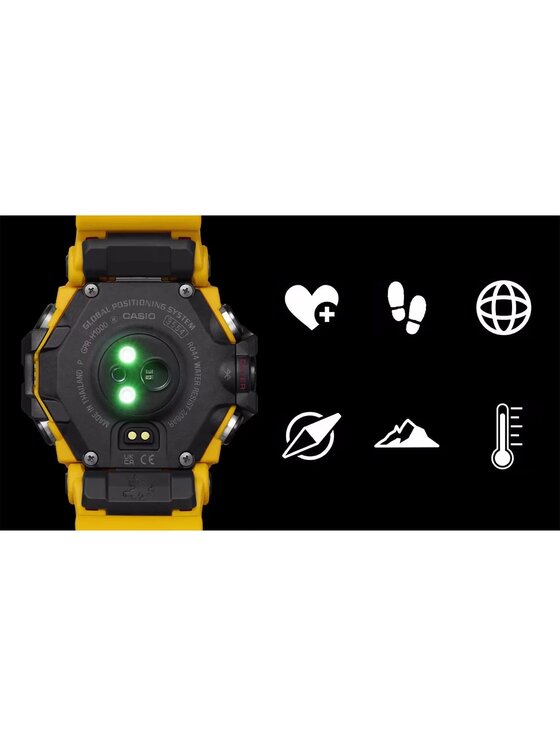 Casio Casio Zegarek GPR-H1000-9ER Żółty