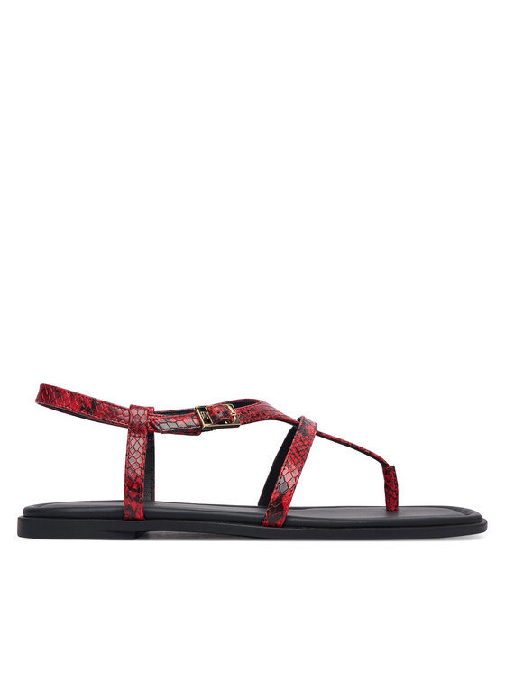 Tommy Hilfiger Sandale Th Buckle FW0FW09514 Roșu