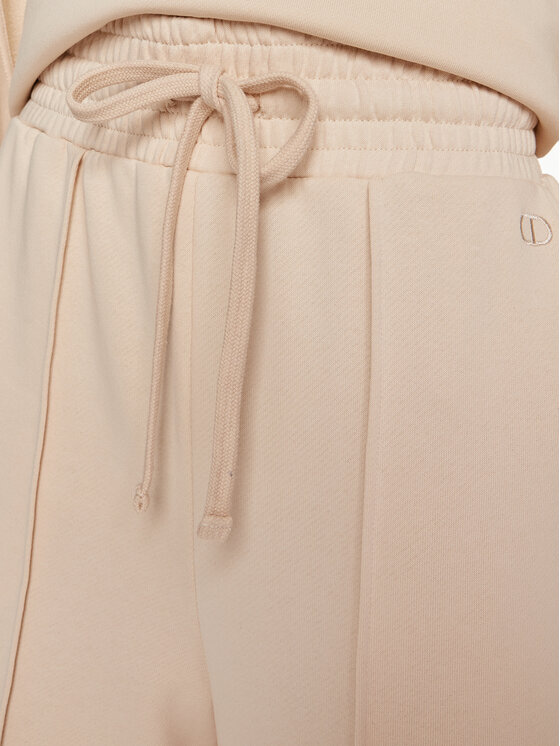 TWINSET TWINSET Palazzo hlače 242TP2492 Écru Relaxed Fit