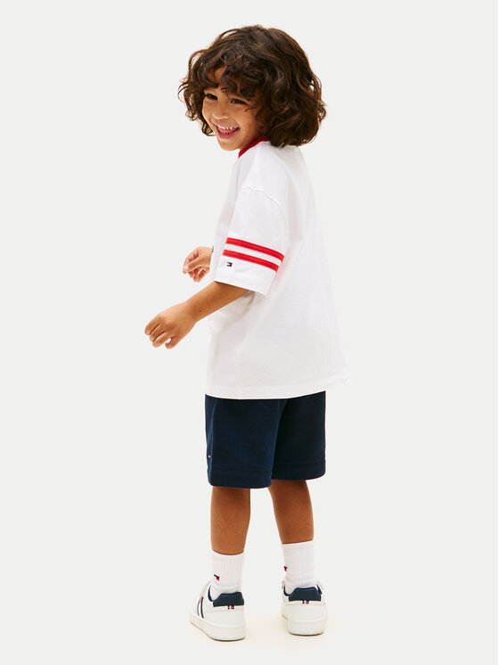 Tommy Hilfiger Tommy Hilfiger Σετ T-Shirt και σορτς Wavy Flag KB0KB10410 Έγχρωμο Regular Fit