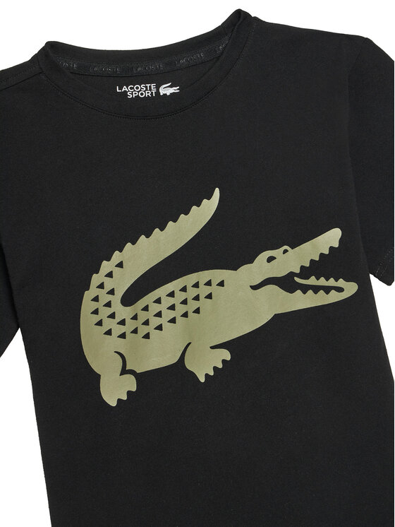 Lacoste Lacoste T-shirt TJ2910 Crna Regular Fit