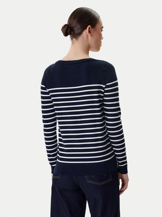 Tommy Hilfiger Tommy Hilfiger Sveter Heritage Boat WW0WW22046 Tmavomodrá Regular Fit