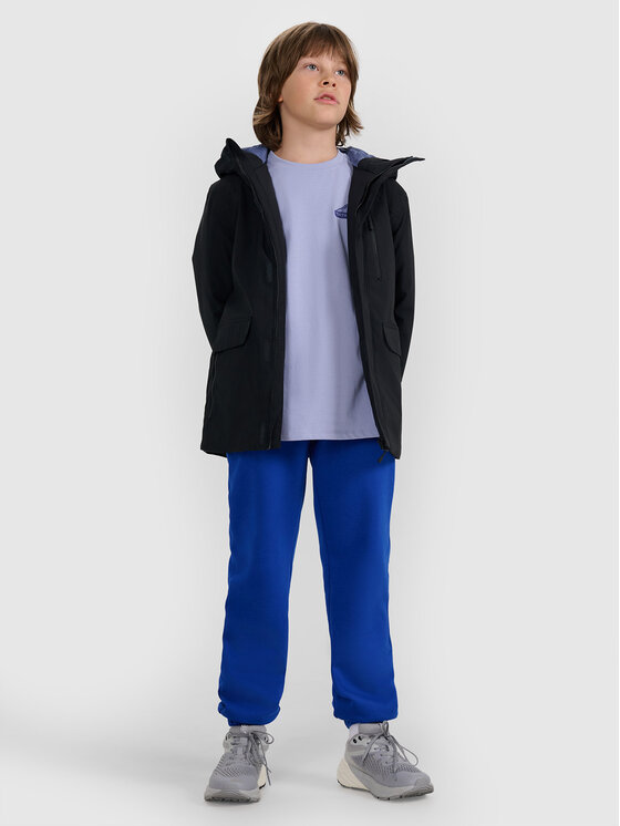 4F 4F Kurtka przejściowa OUTERWEAR Czarny Regular Fit