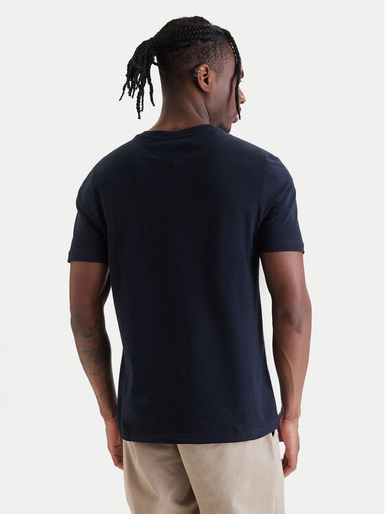 Tommy Hilfiger Tommy Hilfiger Tričko Brand Love MW0MW42365 Tmavomodrá Regular Fit