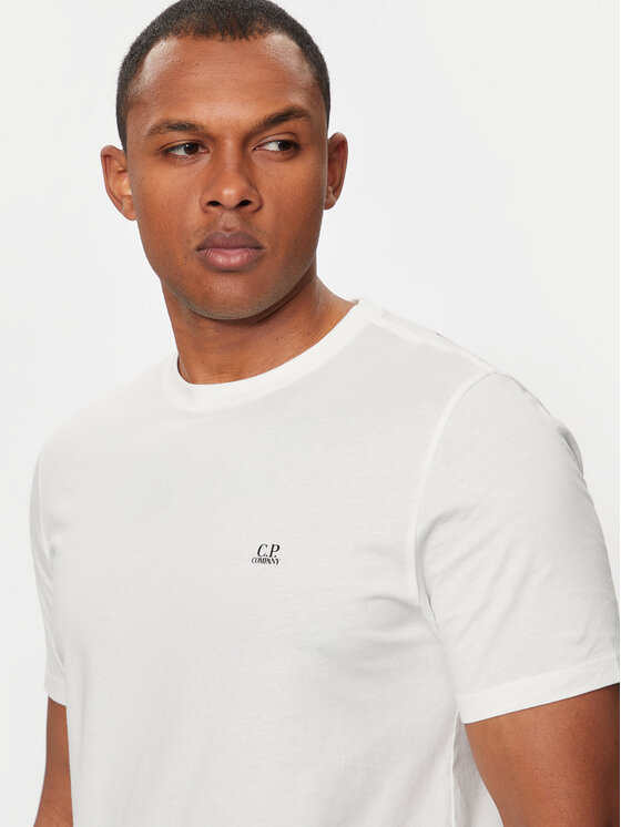 C.P. Company C.P. Company T-krekls 16CMTS044A005100W Balts Regular Fit