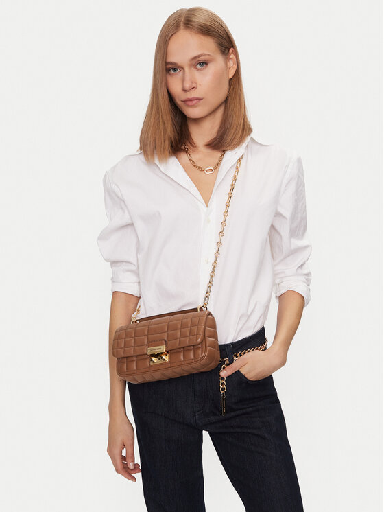 MICHAEL Michael Kors MICHAEL Michael Kors Ročna torba Tribecca 30R4G2RL5L Rjava
