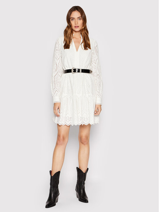 YAS YAS Ежедневна рокля Holi 26027162 Бял Relaxed Fit