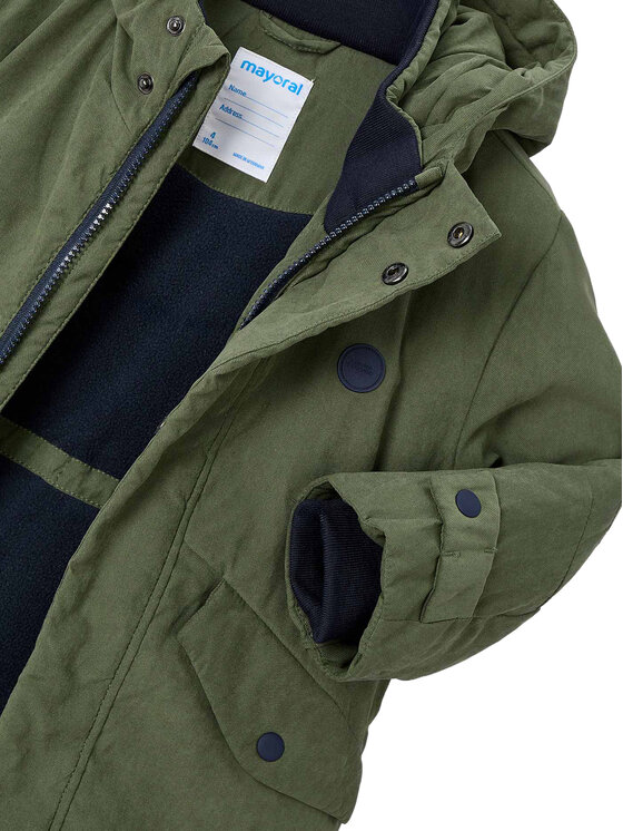 Mayoral Mayoral Kurtka zimowa 4419 Khaki Regular Fit