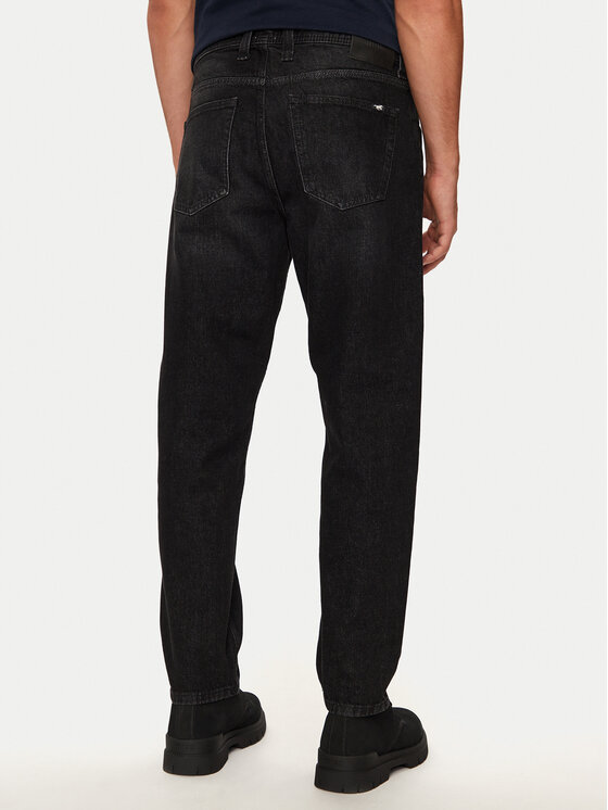 Mustang Mustang Τζιν Denver 1015512 Μαύρο Tapered Fit