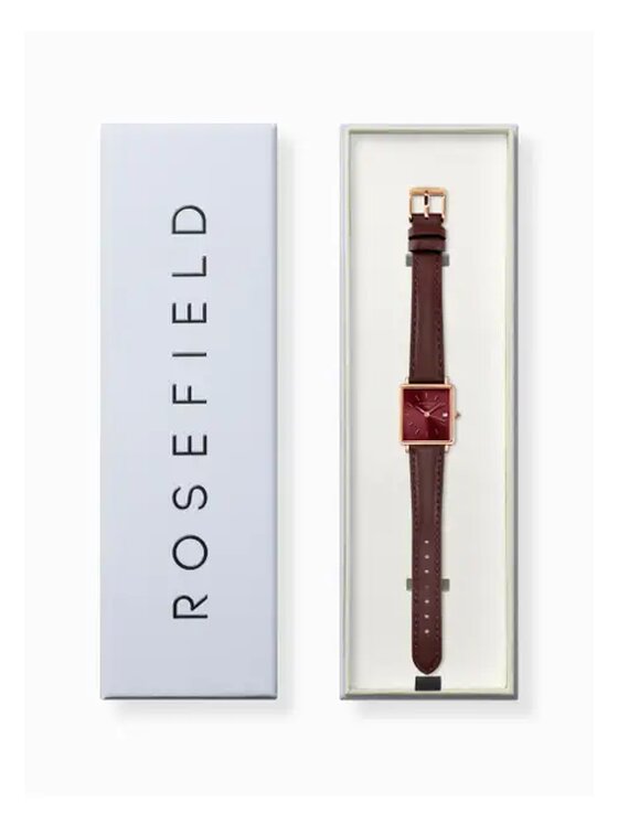 Rosefield Rosefield Zegarek Boxy XS Czerwony