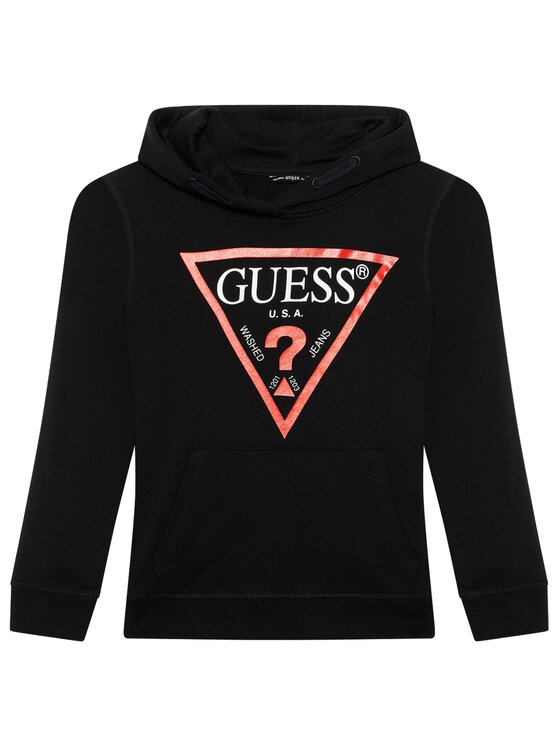 Guess Guess Džemperis L92Q09 KAUG0 Juoda Regular Fit