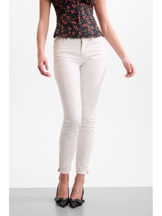 Guess Guess Jeansy 182699 Bílá Skinny Fit