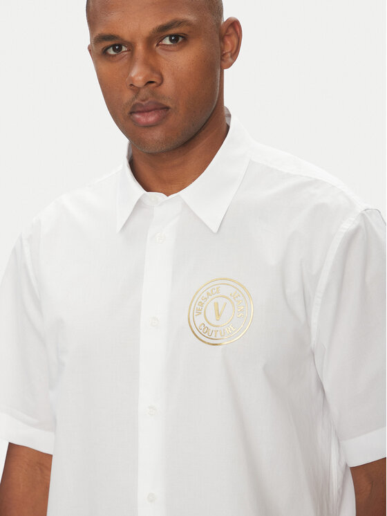 Versace Jeans Couture Versace Jeans Couture Πουκάμισο 78GALY11 Λευκό Regular Fit