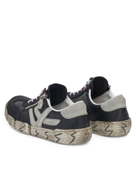 Rieker Rieker Halbschuhe L0363-00 Schwarz