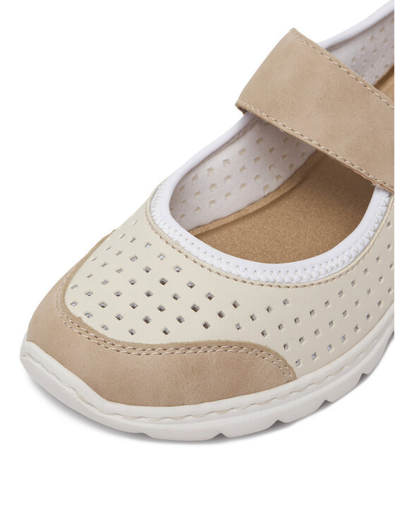 Rieker Rieker Scarpe basse CEO-L32B5-81 Crema