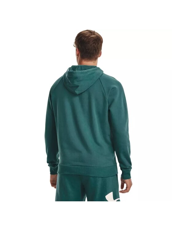 Under Armour Under Armour Bluza UA Rival Fleece Big Logo HD Zielony Loose Fit