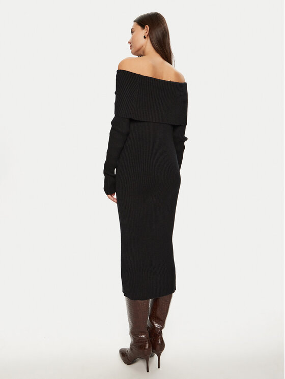 ONLY ONLY Φόρεμα υφασμάτινο Katia 15344233 Μαύρο Slim Fit