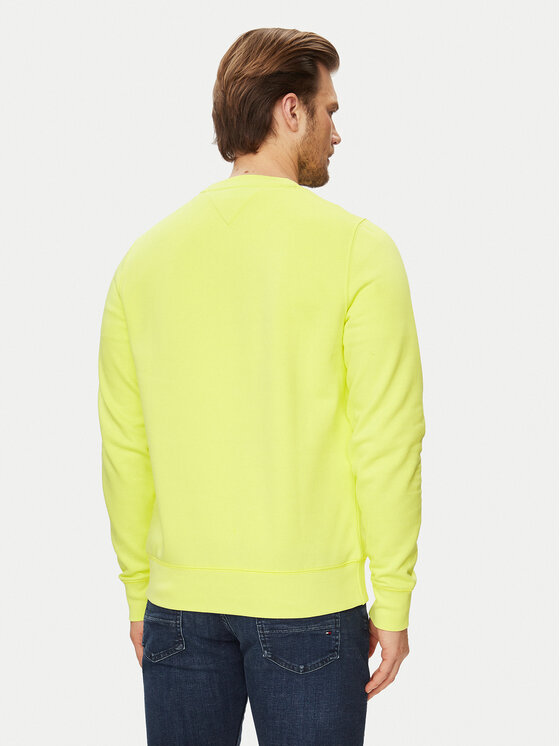 Tommy Hilfiger Tommy Hilfiger Суитшърт Logo MW0MW11596 Жълт Regular Fit