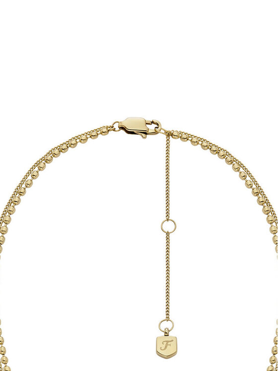 Fossil Fossil Colier Sutton Evil Eye JF04792710 Auriu