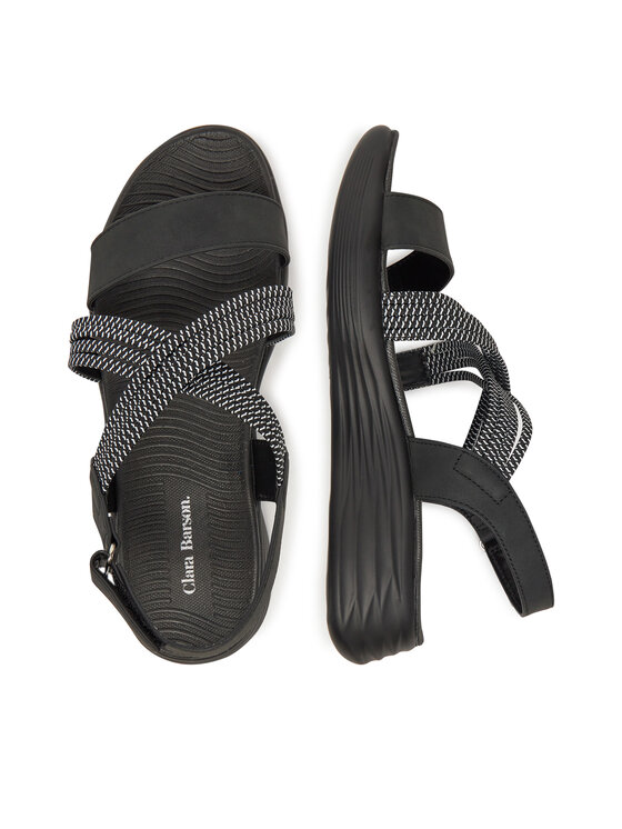 Clara Barson Clara Barson Sandali R24AW02737 Črna