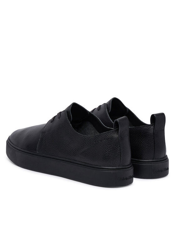 Calvin Klein Calvin Klein Īsi apavi Hybrid Clean Derby Tum Lth HM0HM02185 Melns