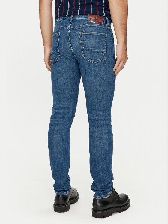 Tommy Hilfiger Tommy Hilfiger Jeansy Bleecker MW0MW35718 Modrá Slim Fit