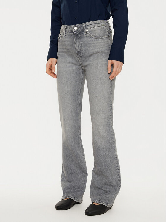 Tommy Hilfiger Tommy Hilfiger Blugi WW0WW43703 Gri Flare Fit