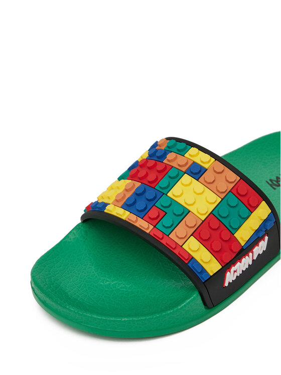 Action Boy Action Boy Şlapi P3047043K Verde