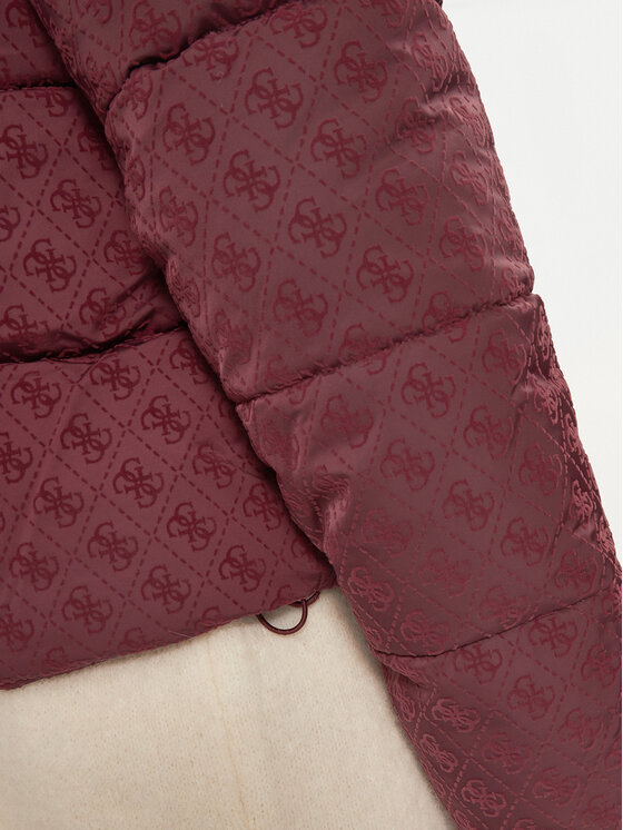 Guess Guess Demisezoninė striukė Daisy W4BL36 WGJZ0 Vyšninė Regular Fit