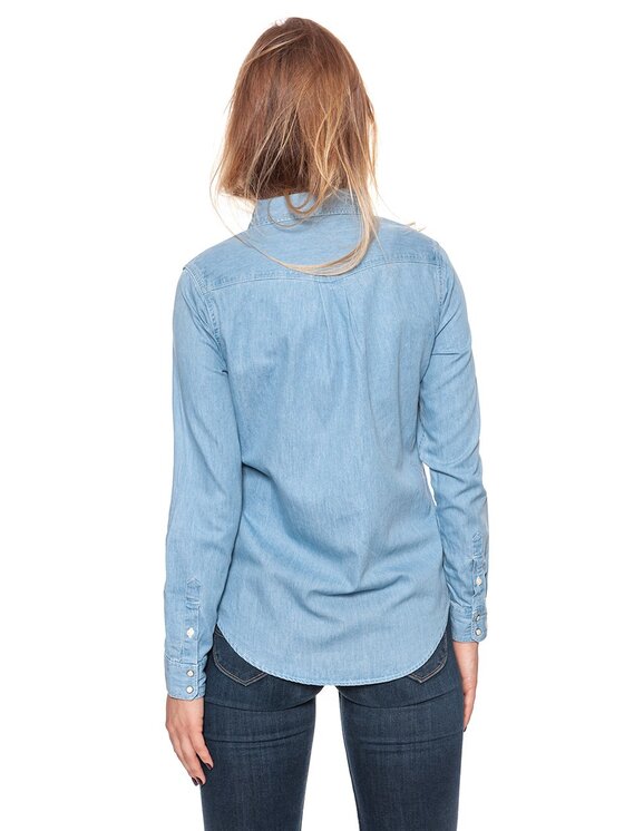 Lee Lee Camicia WESTERN SHIRT Blu Regular Fit