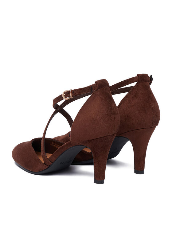 JENNY JENNY Kõrgete kontsadega CEO-R26SS09938 Pruun