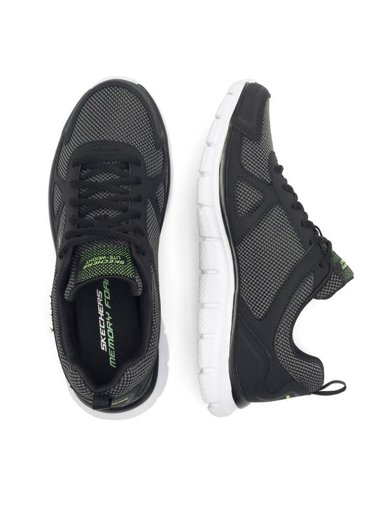 Skechers Skechers Снікерcи TRACK BUCOLO 52630 BKW Чорний