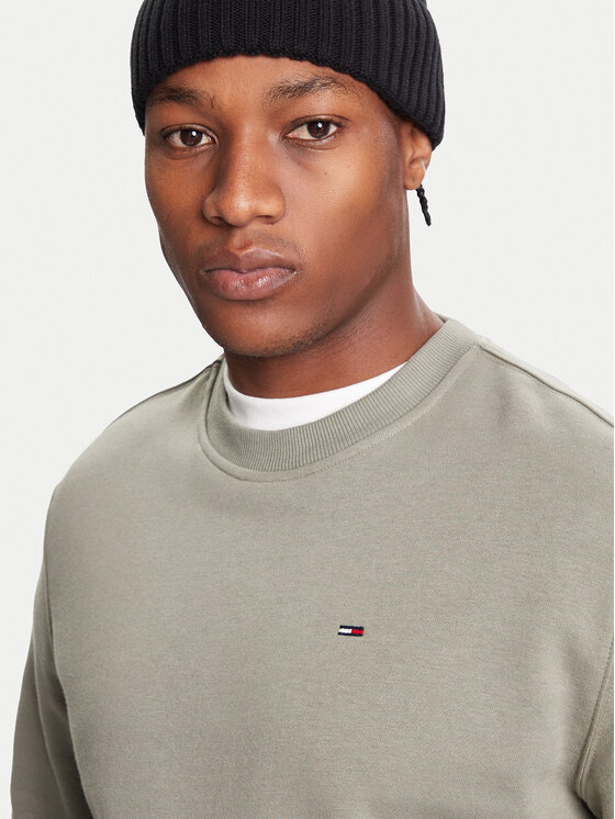 Tommy Jeans Tommy Jeans Суитшърт DM0DM20741 Зелен Regular Fit