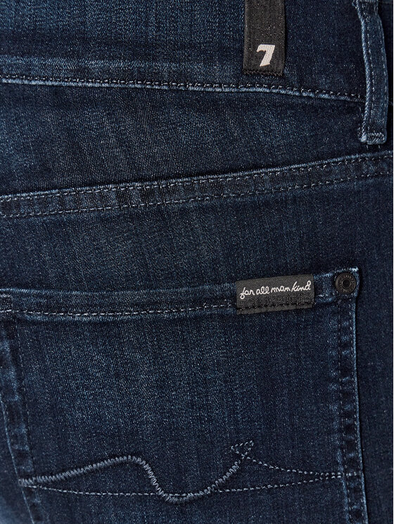 7 For All Mankind 7 For All Mankind Džínsy Luxe Performance Plus JSMXA230IP Tmavomodrá Slim Fit