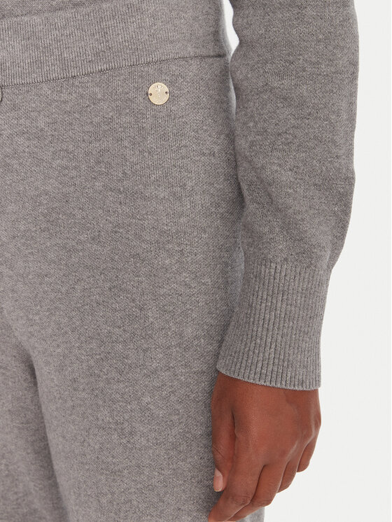 JOOP! JOOP! Pletene hlače 58 254KN58Kinsi 30048478 Siva Regular Fit