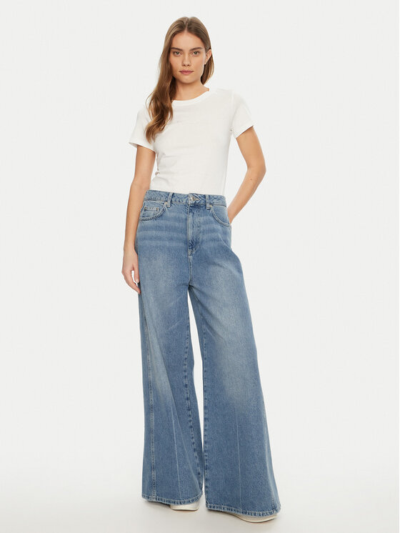 Calvin Klein Jeans Calvin Klein Jeans T-shirt Institutional Graphic J20J224990 Bijela Slim Fit