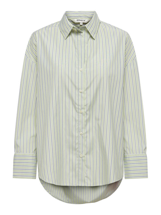 ONLY ONLY Marškiniai Oregon 15367554 Žalia Regular Fit