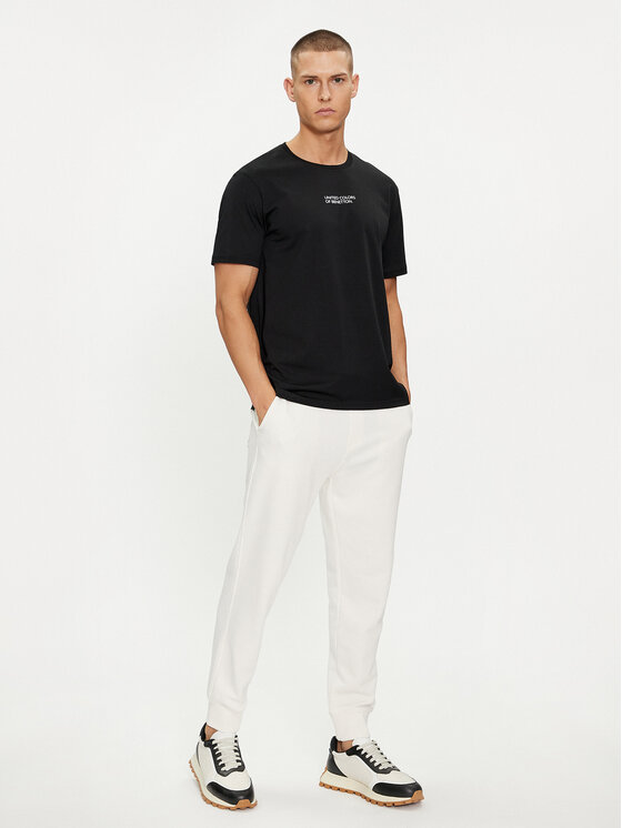 United Colors Of Benetton United Colors Of Benetton Сорочка-піжама 30964M019 Чорний Regular Fit