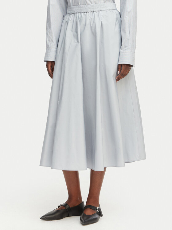 MAX&Co. MAX&Co. Φούστα midi Gonna 2616101084200 Ανοιχτό μπλε Regular Fit