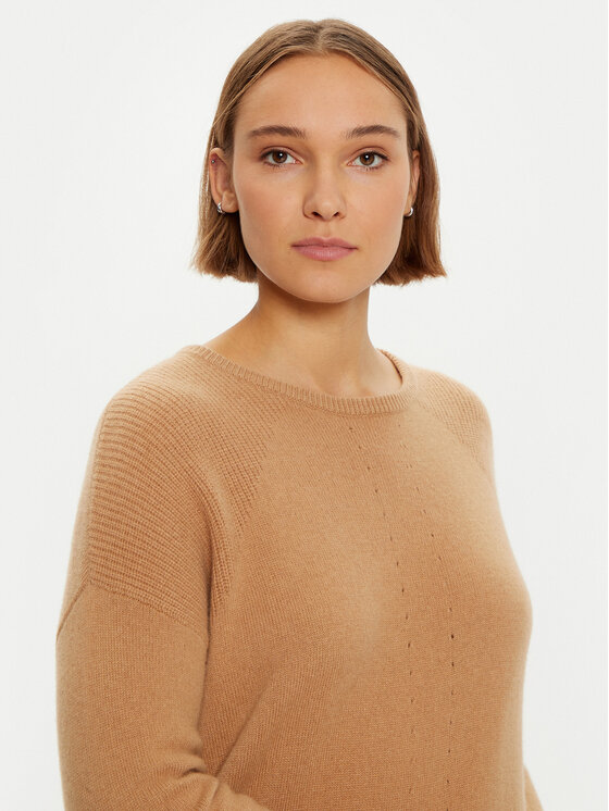 Liu Jo Liu Jo Úpletové šaty WF4533 MS009 Hnědá Regular Fit