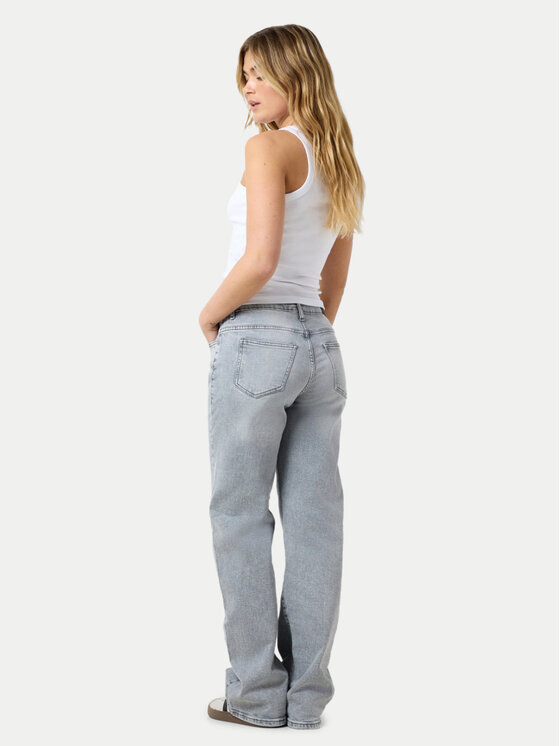 Noisy May Noisy May Jeans Yolanda 27030830 Grigio Wide Leg