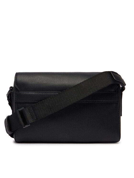 Calvin Klein Calvin Klein Ročna torba Emblem Hw Small Slap Messenger LV04D3367G Črna