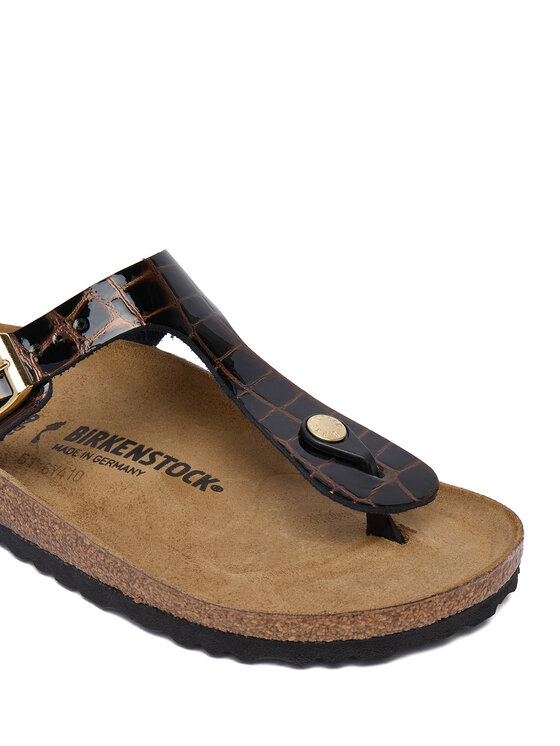 Birkenstock Birkenstock Varbavahesandaalid Gizeh 1032837 Must