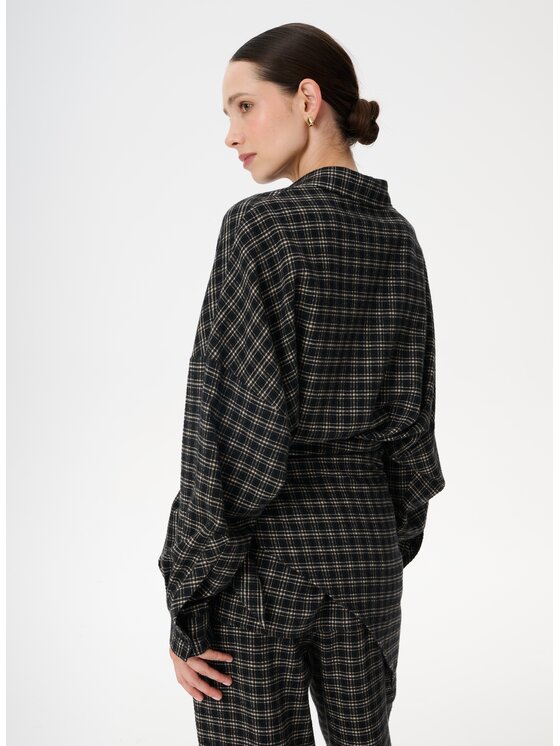LEBRAND LEBRAND Koszula Meryl Czarny Oversize