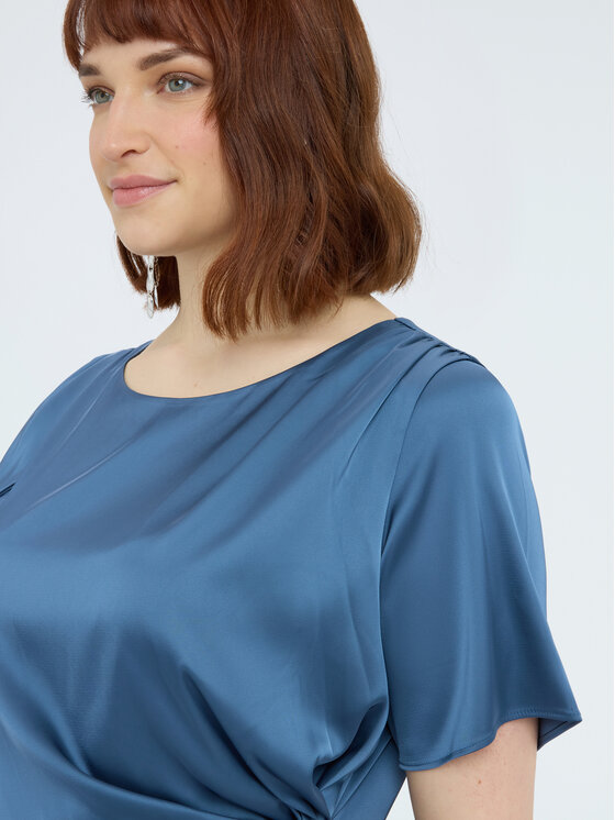 Fiorella Rubino Fiorella Rubino Sukienka codzienna 7070T001750N024 Niebieski Regular Fit