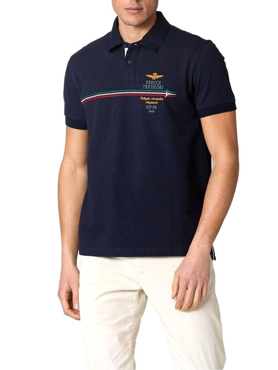Aeronautica Militare Aeronautica Militare Polo Polo Blu Regular Fit