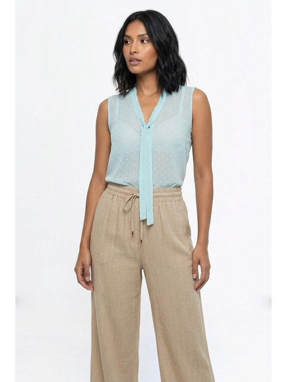FIGL FIGL Halenka M1368 Světle zelená Regular Fit