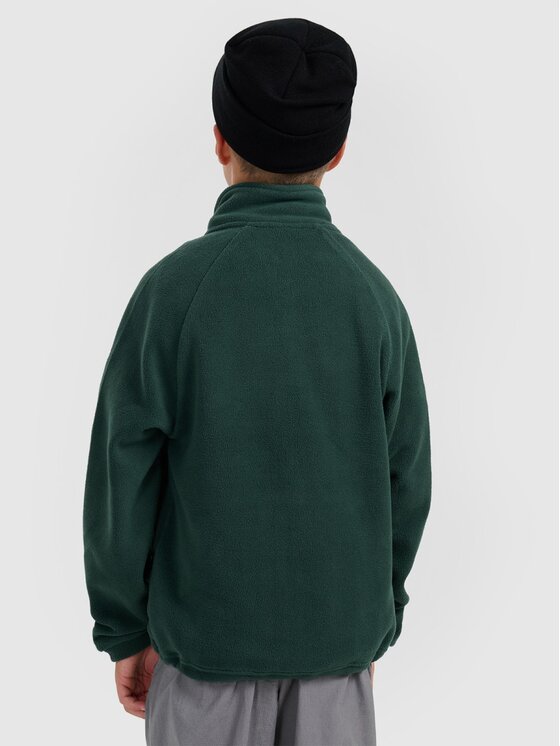 4F 4F Felpa di pile 4FJRAW25TFLEM438-40S Verde Regular Fit