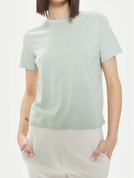 4F 4F T-Shirt 4FWSS24TTSHF1360 Πράσινο Regular Fit