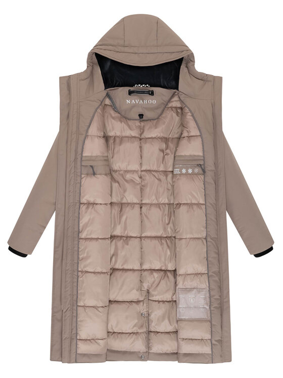 Navahoo Navahoo Kurtka zimowa Eismelodie Szary Regular Fit